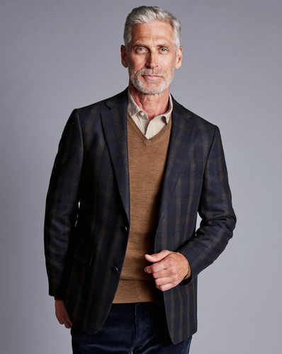 Veste De Luxe Italienne À Carreaux - par - Charles Tyrwhitt - Modalova