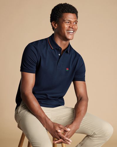 Polo En Piqué England Rugby - par - Charles Tyrwhitt - Modalova