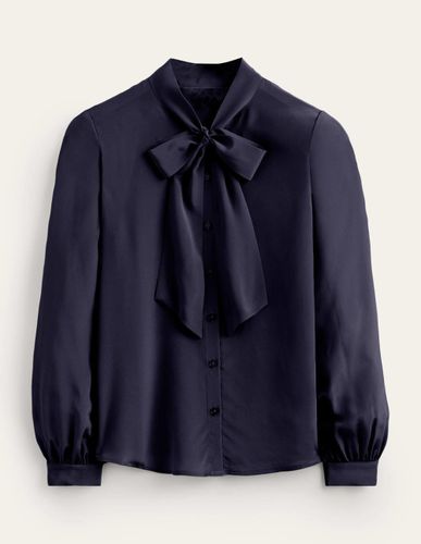 Blouse boutonnée et nouée au col - Boden - Modalova