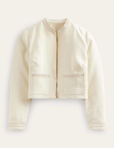 Veste courte en coton Femme Boden - Boden - Modalova