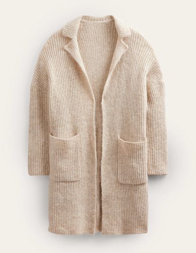 Manteau côtelé duveteux façon gilet - Boden - Modalova