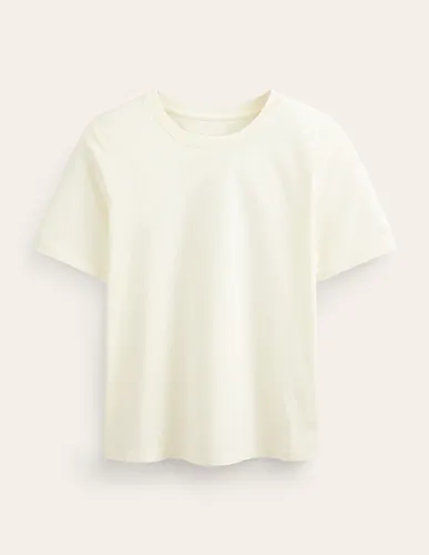 T-shirt col rond à teinture végétale - Boden - Modalova