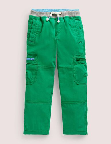 Green Draw String Cargo Trousers Garçon - Boden - Modalova