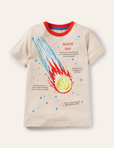 T-shirt éducatif phosphorescent Garçon - Boden - Modalova