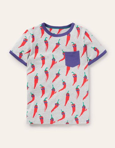 T-shirt imprimé à bordures contrastantes Garçon - Boden - Modalova