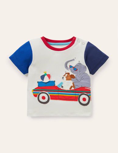 T-shirt en jersey avec rabat à soulever Garçon Boden - Baby Boden - Modalova