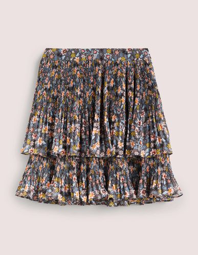 Mini-jupe plissée Femme Boden - Boden - Modalova