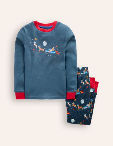 Pyjama long douillet Noël Boden - Boden - Modalova