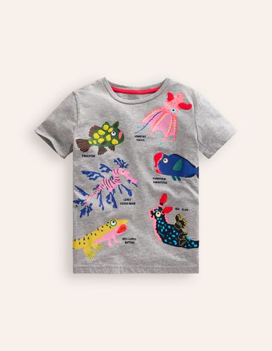 T-shirt poissons loufoques et merveilleux Garçon - Boden - Modalova