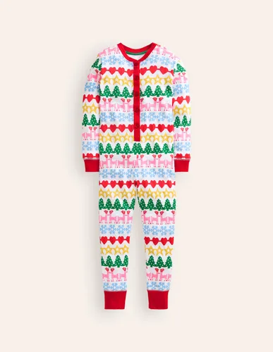 Pyjama-combinaison douillet Noël - Boden - Modalova