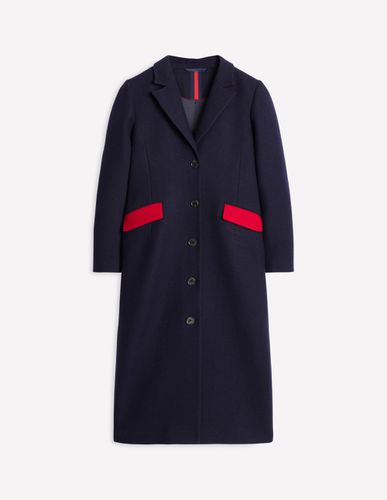 Manteau midi colourblock - Boden - Modalova