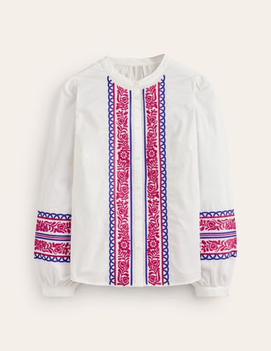 Top saisissant brodé Femme Boden - Boden - Modalova