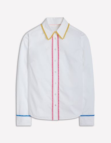 Chemise Sienna brodée Femme Boden - Boden - Modalova