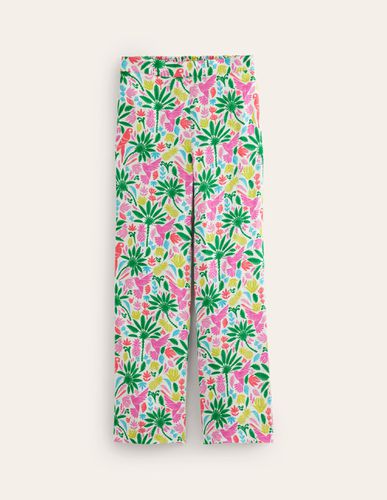 Pantalon Hampstead en lin - Boden - Modalova