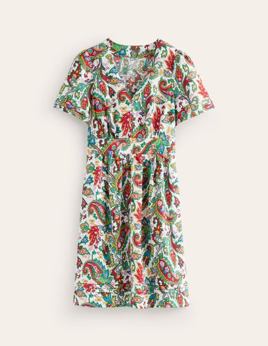 Robe courte Eve en lin Femme Boden - Boden - Modalova