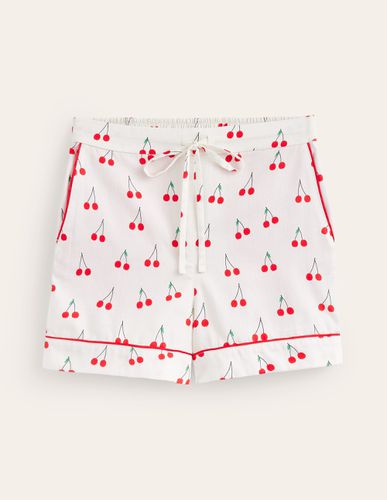 Short de pyjama en satinette de coton - Boden - Modalova