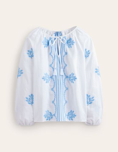 Blouse Serena brodée Femme Boden - Boden - Modalova