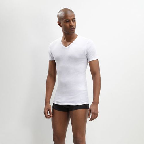 Lot de 2 t-shirts col V 100% coton Eco - Masculin - Taille M - DIM - Modalova