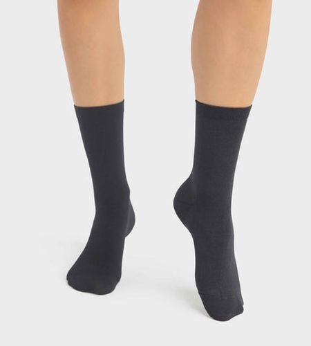 Lot de 2 paires de chaussettes en viscose Anthracite Bambou - DIM - Modalova