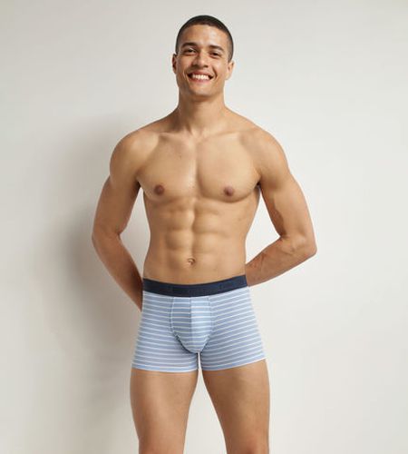 Boxer en coton stretch à rayures Fancy - Masculin - Taille 2 - DIM - Modalova