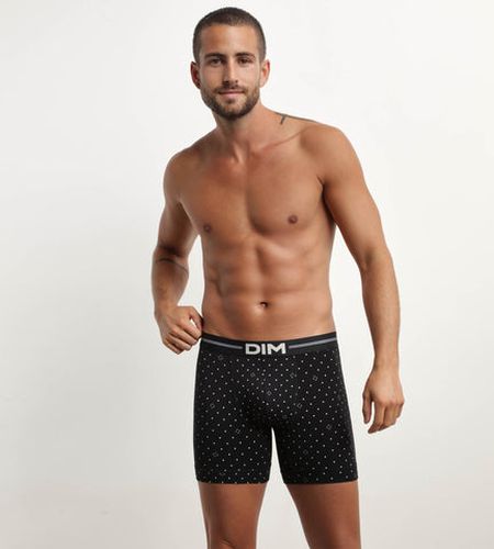 Boxer en coton modal à motif logomania Icons Essentiel - Masculin - Taille 2 - DIM - Modalova