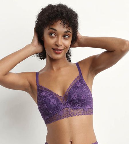 Soutien-gorge triangle paddés en dentelle Fais-Moi Une Fleur - Féminin - Taille 85A - DIM - Modalova