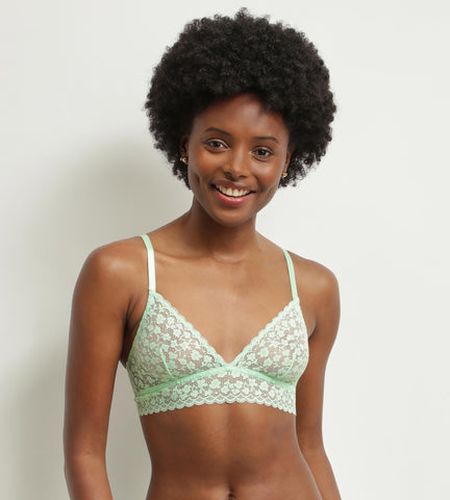 Soutien-gorge triangle en dentelle florale d’Eau Daisy Lace - Féminin - Taille S - DIM - Modalova