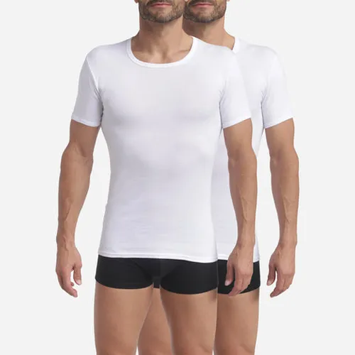 Lot de 2 t-shirts en coton à col rond Eco - DIM - Modalova