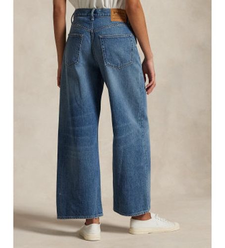 Jean à jambe large et à taille haute (25/32), Casuel, Coton, Denim - Polo Ralph Lauren - Modalova