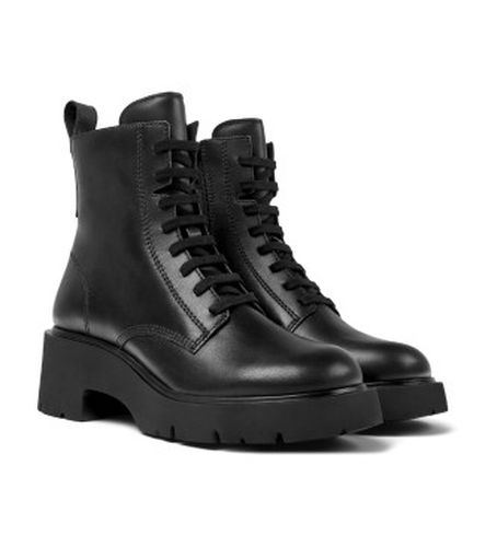 K400577-001 Bottines en cuir Milah -Hauteur du talon : 5,4cm (36), Plat, Lacets, Fermeture éclair, Casuel - Camper - Modalova