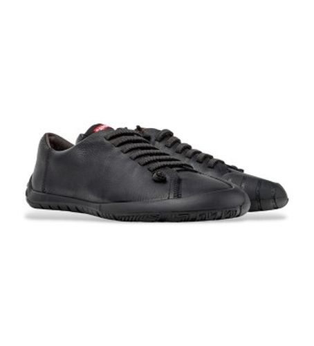 K201940-002 Peu Path+ Leather Sneakers (36), Cuir, Noir, Plat, Lacets, Casuel - Camper - Modalova