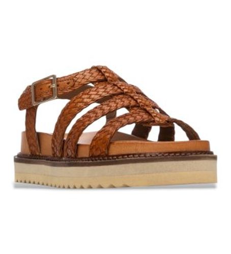 CAMEL Sandales en cuir 163030 marron (37), Plat, Boucle, Casuel - Carmela - Modalova
