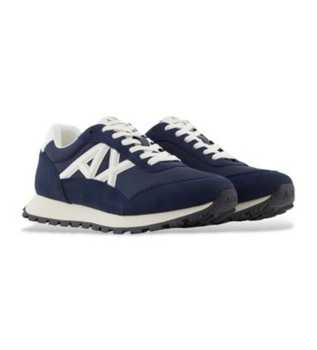 XM001960AF19388MB005 Baskets Style (39), Plat, Lacets, Casuel, Marine - A|X Armani Exchange - Modalova