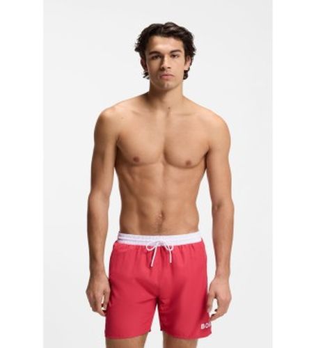 Maillot de bain de type short avec logo et passepoil contrasté (S), Beachwear, Polyester - Boss - Modalova