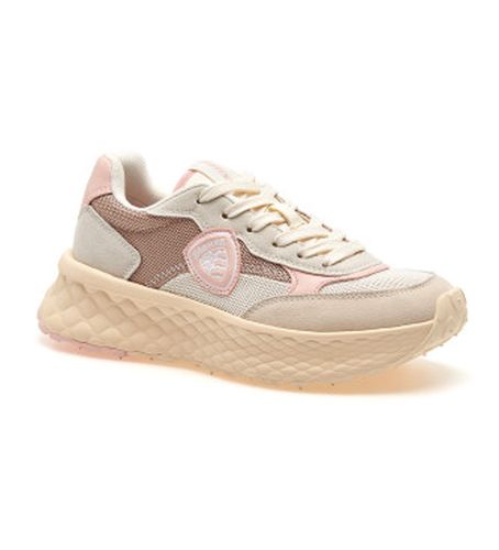 S5LYNN01 Baskets Lynn01 (40), Plat, Lacets, Casuel - Blauer - Modalova