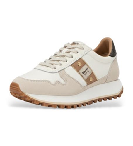 S6MILLEN03 Trainers Millen 03 (37), Cuir, Plat, Lacets, Casuel - Blauer - Modalova