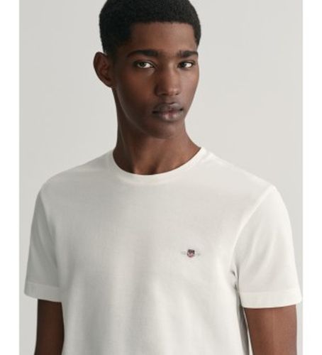 T-shirt en piqué (L), Casuel, Coton, Manche courte - Gant - Modalova