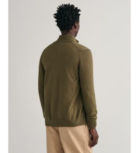 Cardigan zippé Casual (M), Casuel, Vert, Coton, Manche longue - Gant - Modalova