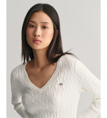 Pull en maille côtelée (XS), Casuel, Coton, Manche longue - Gant - Modalova