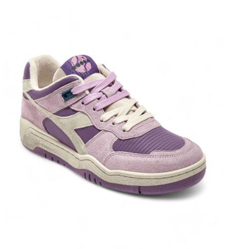 Baskets en cuir B.560 Provence (36), Plat, Lacets, Casuel, Violet - Diadora - Modalova