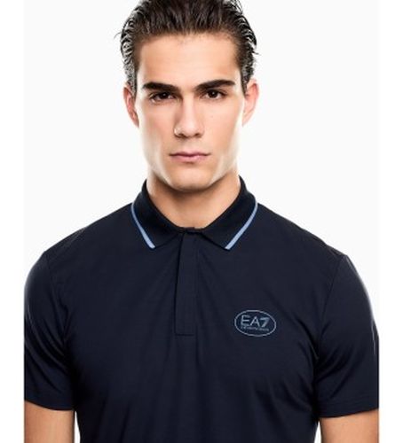 M001288_AF13520 Polo Golf Pro (L), Casuel, Viscose, Manche courte - EA7 - Modalova
