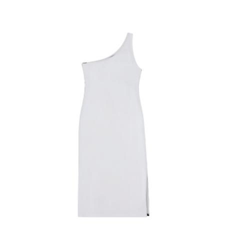 W000962_AF12484 Robe asymétrique en maille extensible (L), Sport, Coton, Sans manches / bretelles - EA7 - Modalova