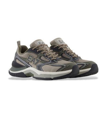 X8X249_XK446 Baskets Predator vertes (42 2/3), , Plat, Lacets, Casuel - EA7 - Modalova