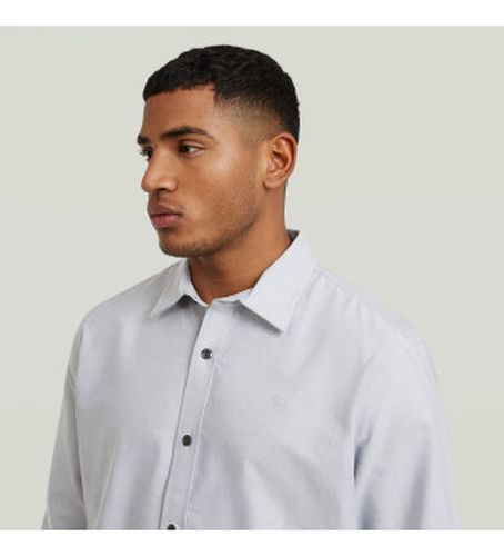 D25196-C895-C760 Clean Regular Shirt grisâtre (S), Casuel, Coton, Manche longue - G-Star - Modalova