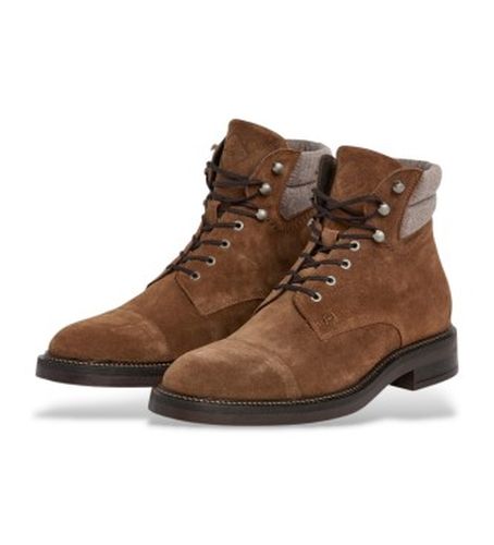 HMS200012 Egmont Bottes chaudes en cuir (42), Plat, Lacets, Casuel - Hackett London - Modalova