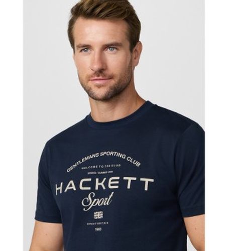 HM5000098 Tee-shirt graphique Club avec logo à coupe classique (L), Casuel, Coton, Manche courte - Hackett London - Modalova