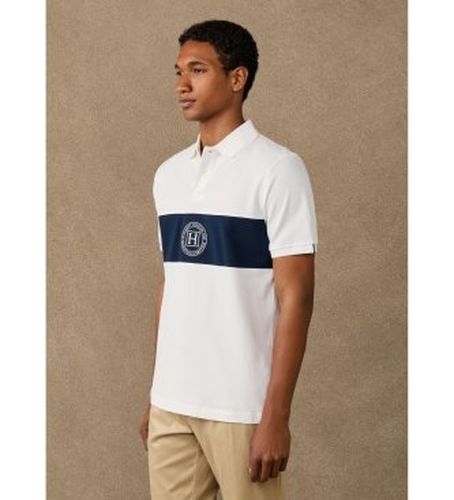 HM5600187 Polo H Panneau (M), Casuel, Coton, Manche courte - Hackett London - Modalova