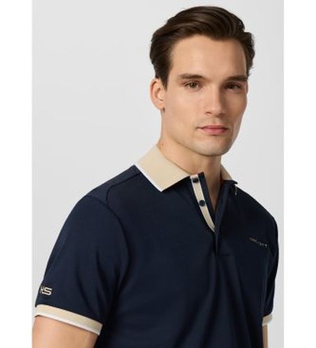 HM5600190 Polo Hs Resort Placket (S), Casuel, Coton, Manche courte - Hackett London - Modalova