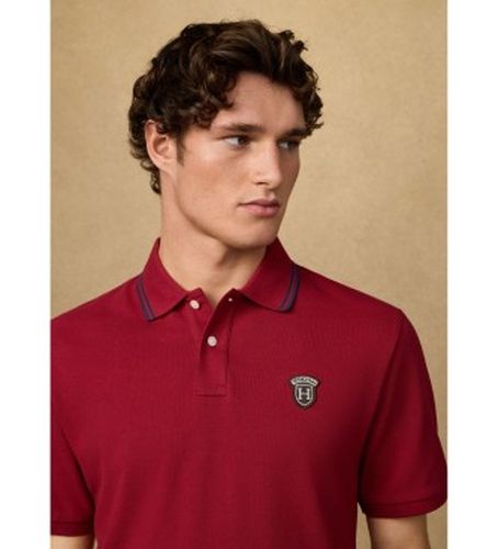HM5600082 Polo à écusson, coupe classique, (L), Casuel, Coton, Manche courte - Hackett London - Modalova