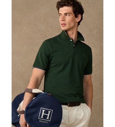 HM5600235 Polo Tipped (S), Casuel, Coton, Manche courte - Hackett London - Modalova